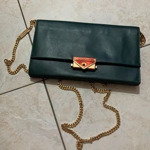 Michael Kors wallet on a chain